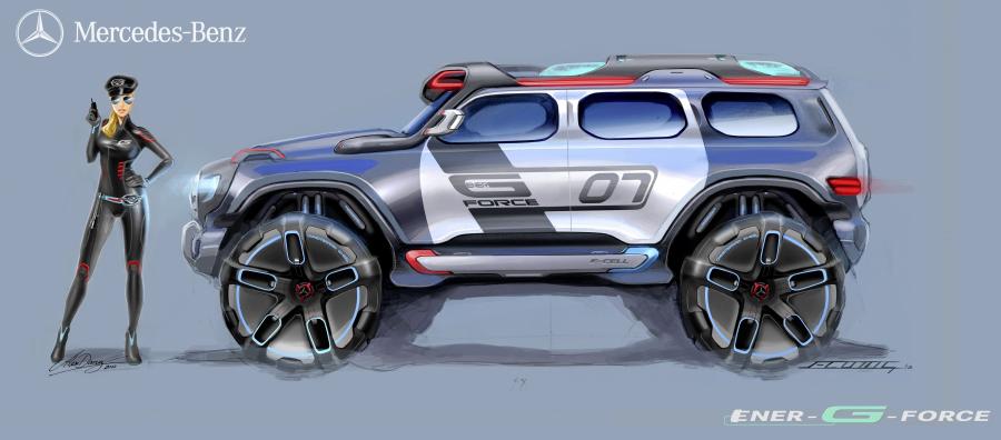  Mercedes-Benz Ener-G-Force Concept 2012 года  (фото 33 из 34)
